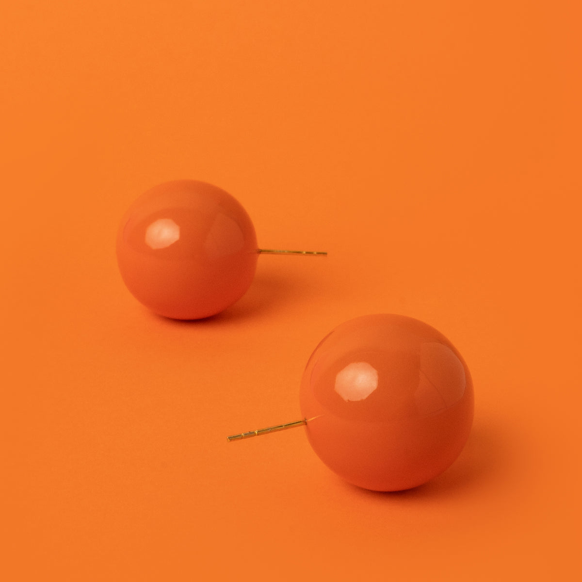 Bubble Studs - Orange