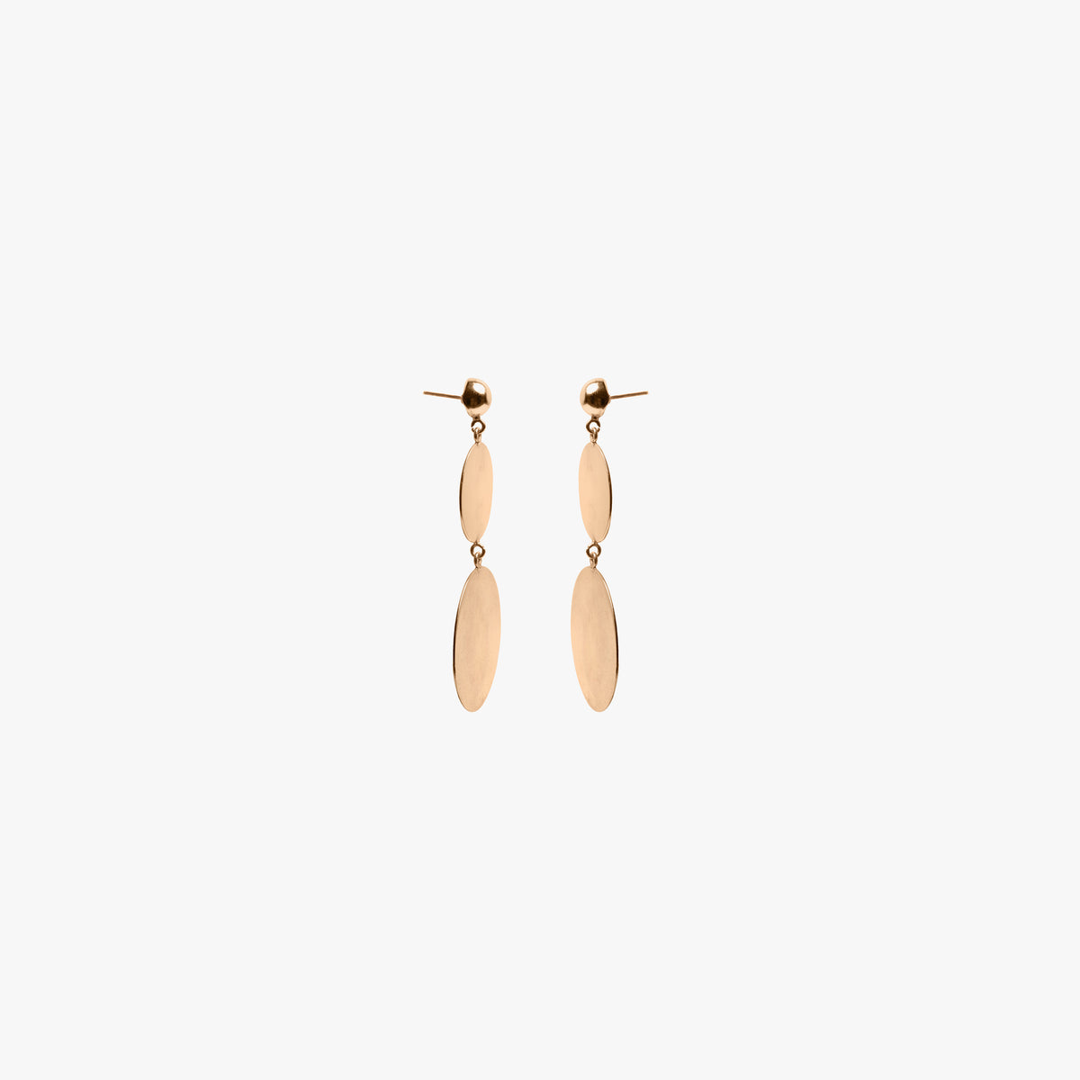 COIN EARRINGS - GOLD TONE