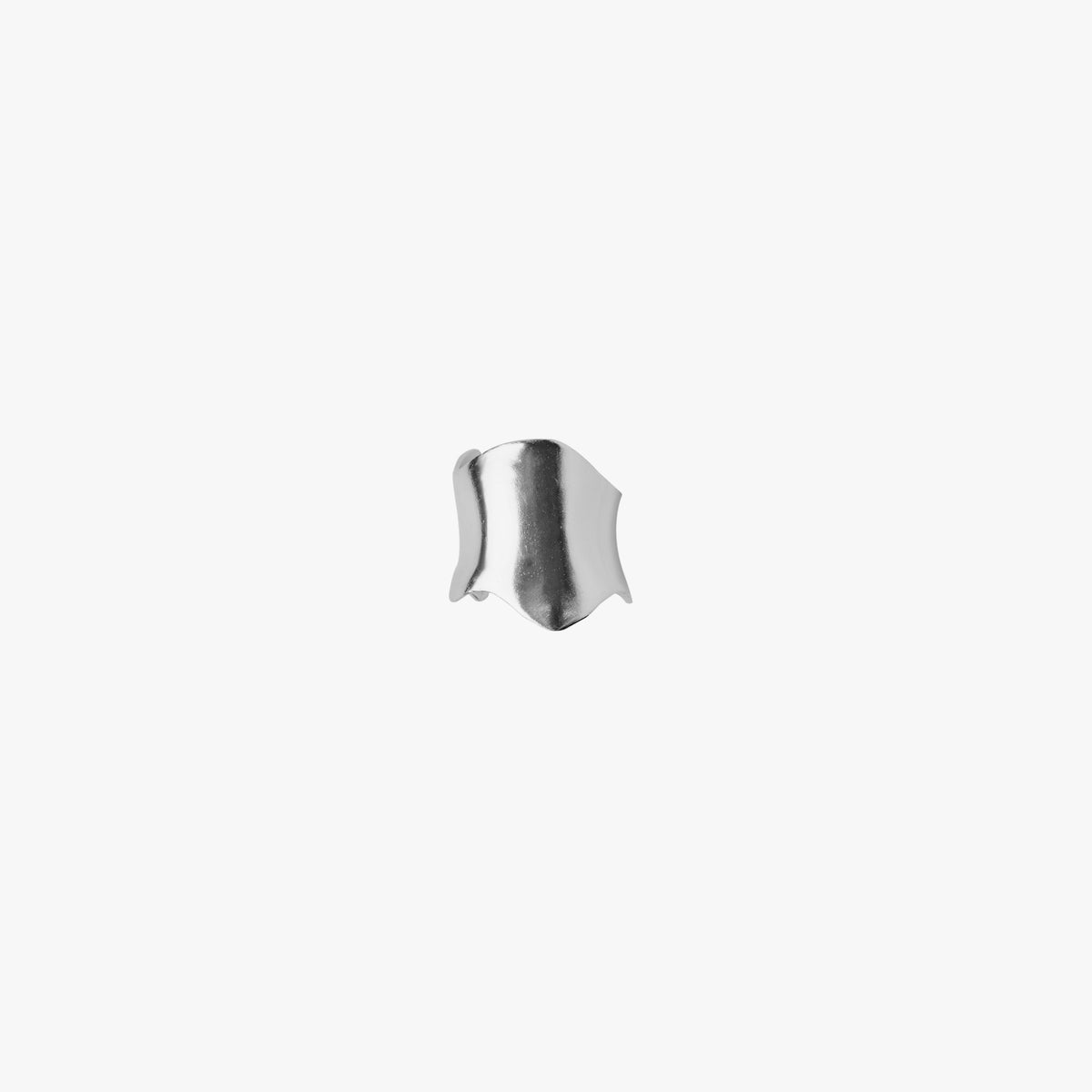 Roller Coaster Ring - Silver Tone