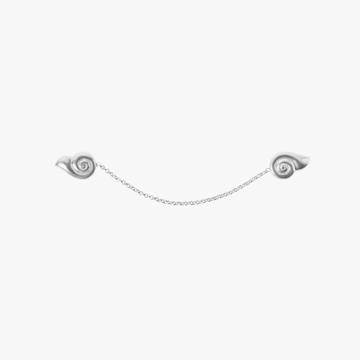 Moon Snail Link Brooch