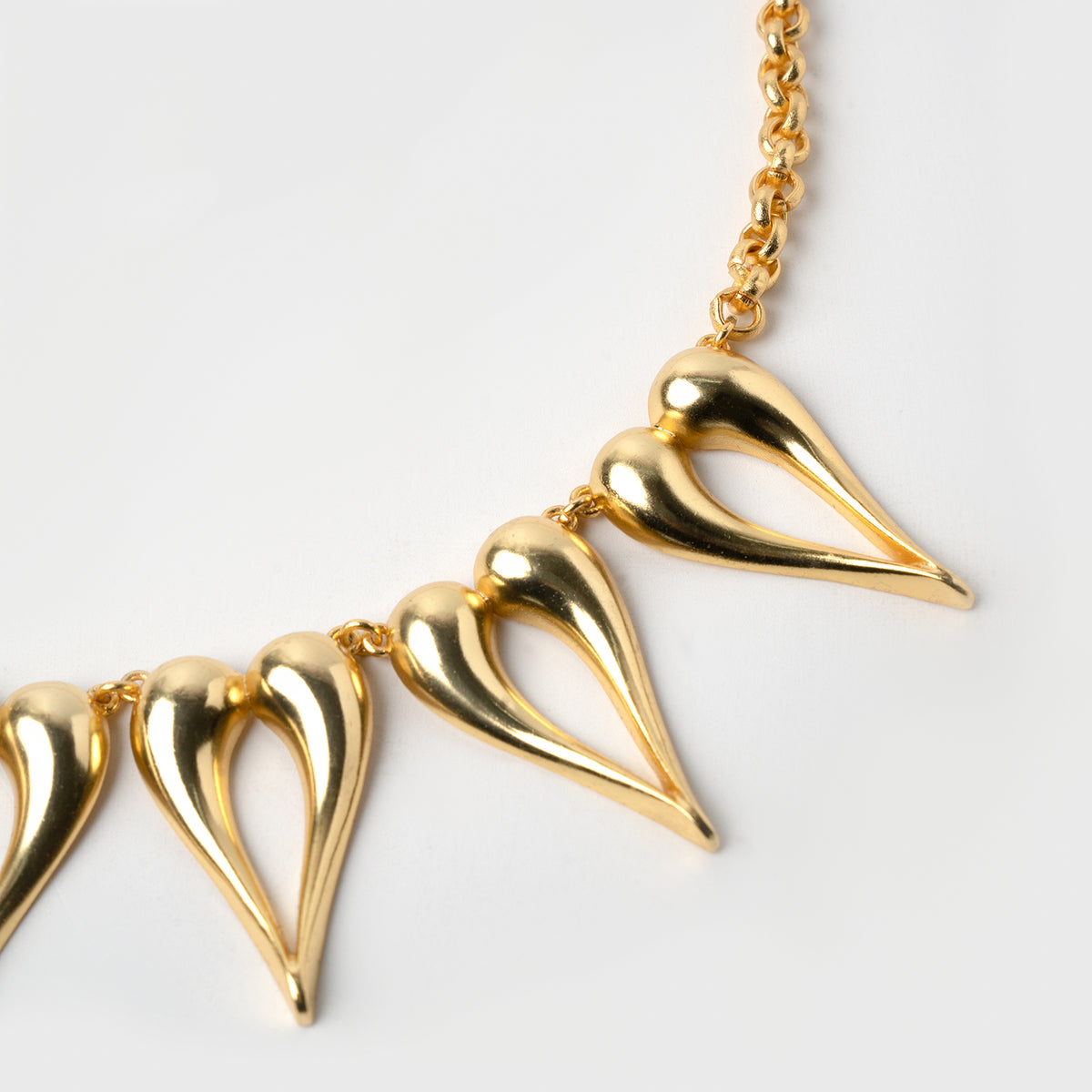 Venus Necklace - Gold Tone