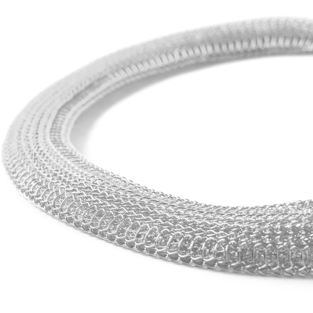 Time of Shine Collar - Silver Tone
