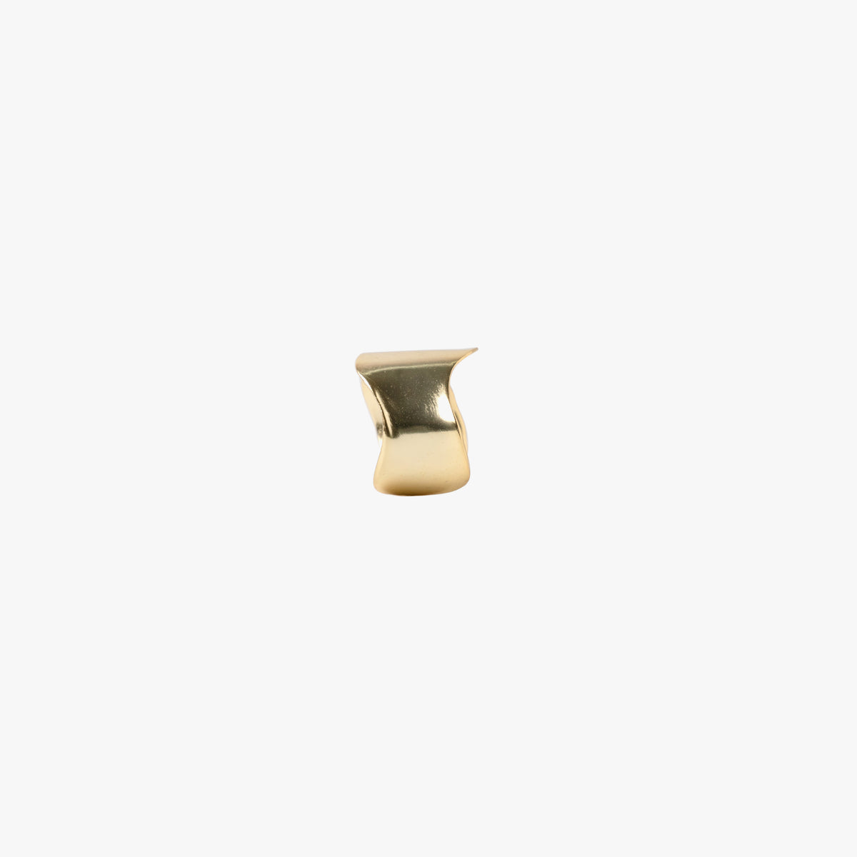 Mini Roller Coaster Ring - Gold Tone