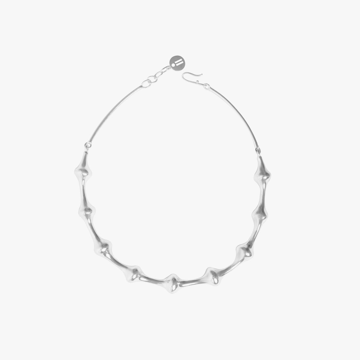 Symphony Choker - Silver Tone