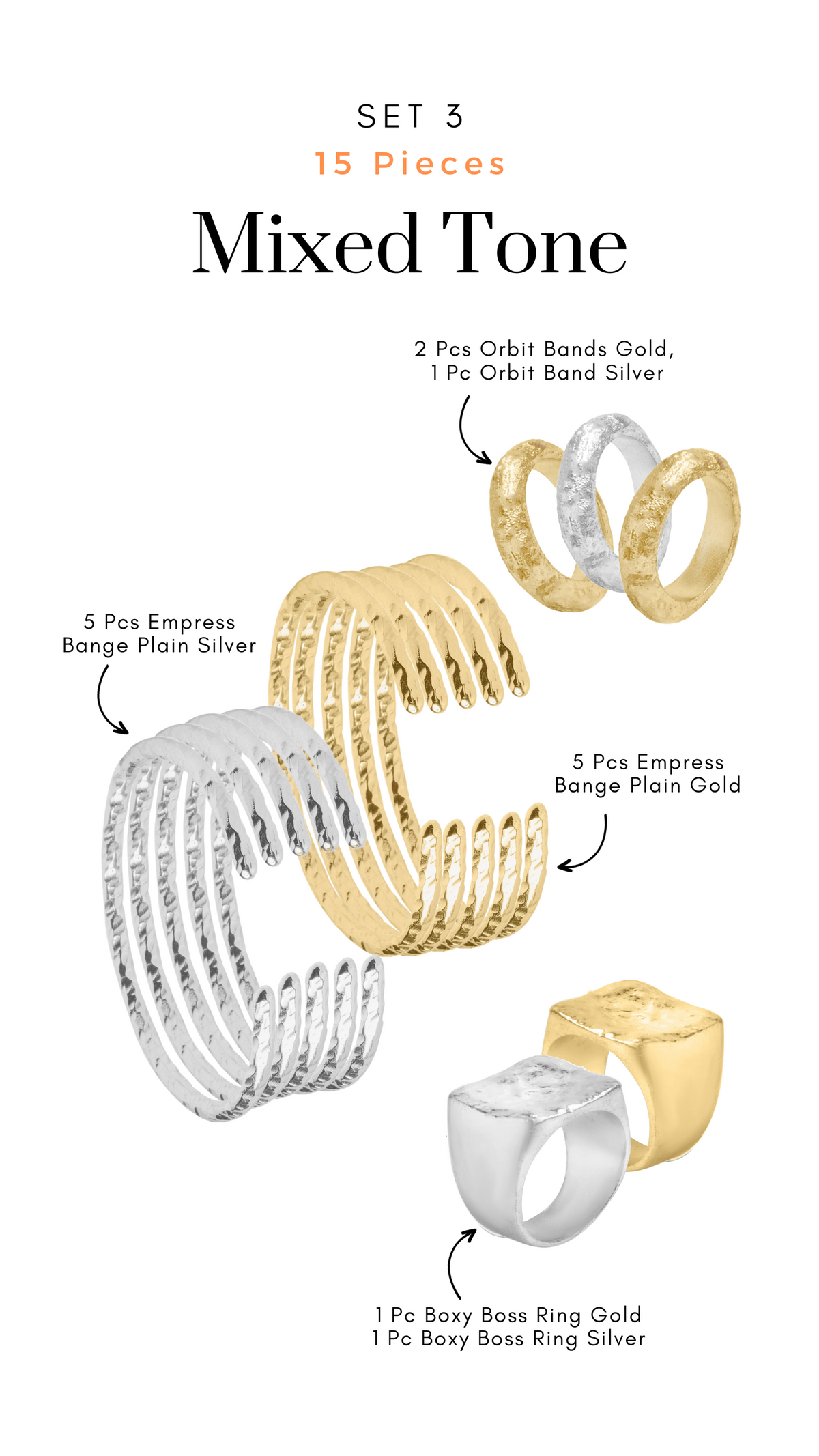 BOHO HAND STACK