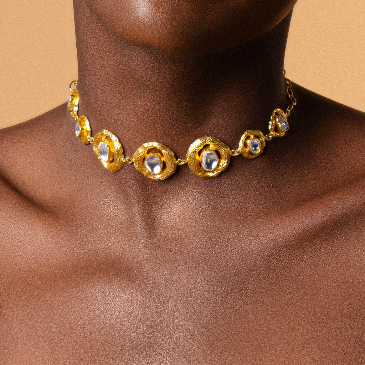 Heartwood Cluster Necklace